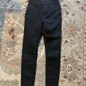 Black High-Waisted Pants